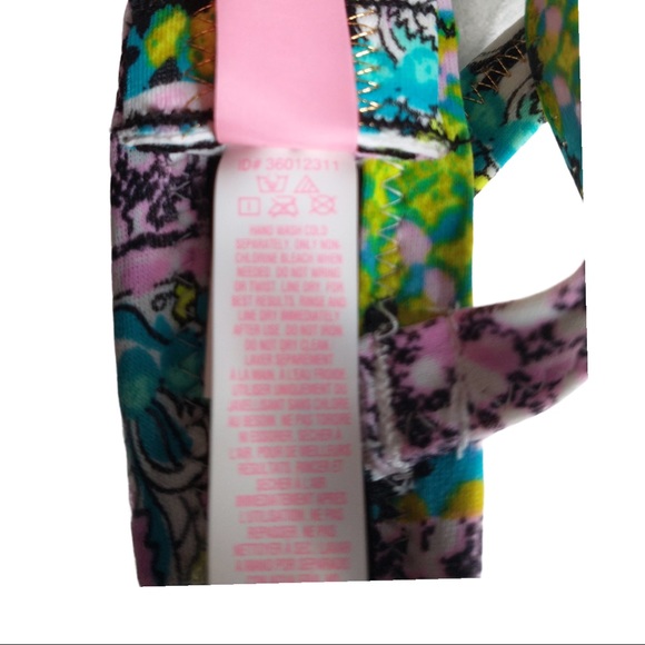 **SOLD**VS Embroidered Sequin Bikini Top - Picture 7 of 9